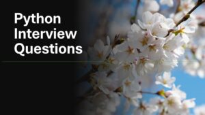 Read more about the article Best Python interview questions